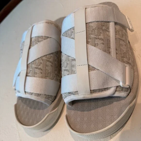 Dior Alpha Sandal Off-White Beige - Picture 2 of 4